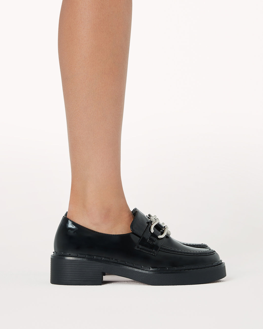 CORDELL - BLACK SEMI PATENT-Flats-Billini-BILLINI USA