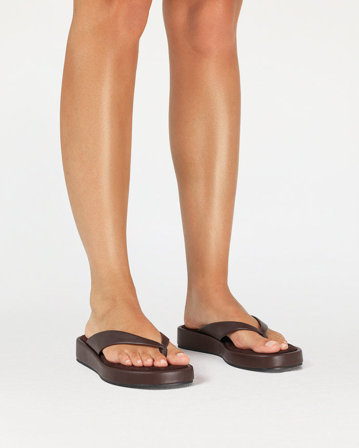 CORRINE - CHOCOLATE-Sandals-Billini-BILLINI USA