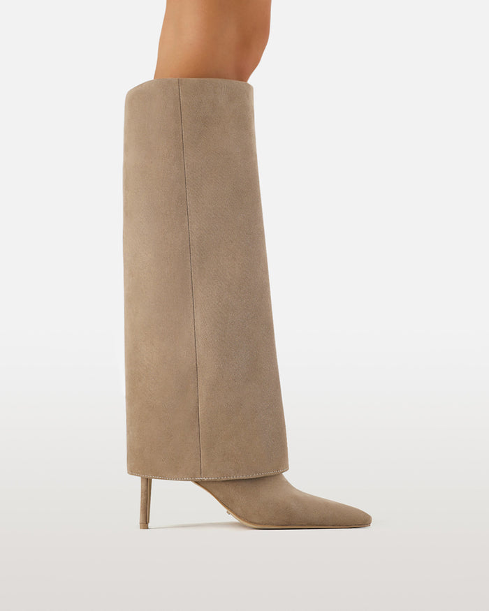 DANNY - STONE SUEDE-Boots-Billini-BILLINI USA