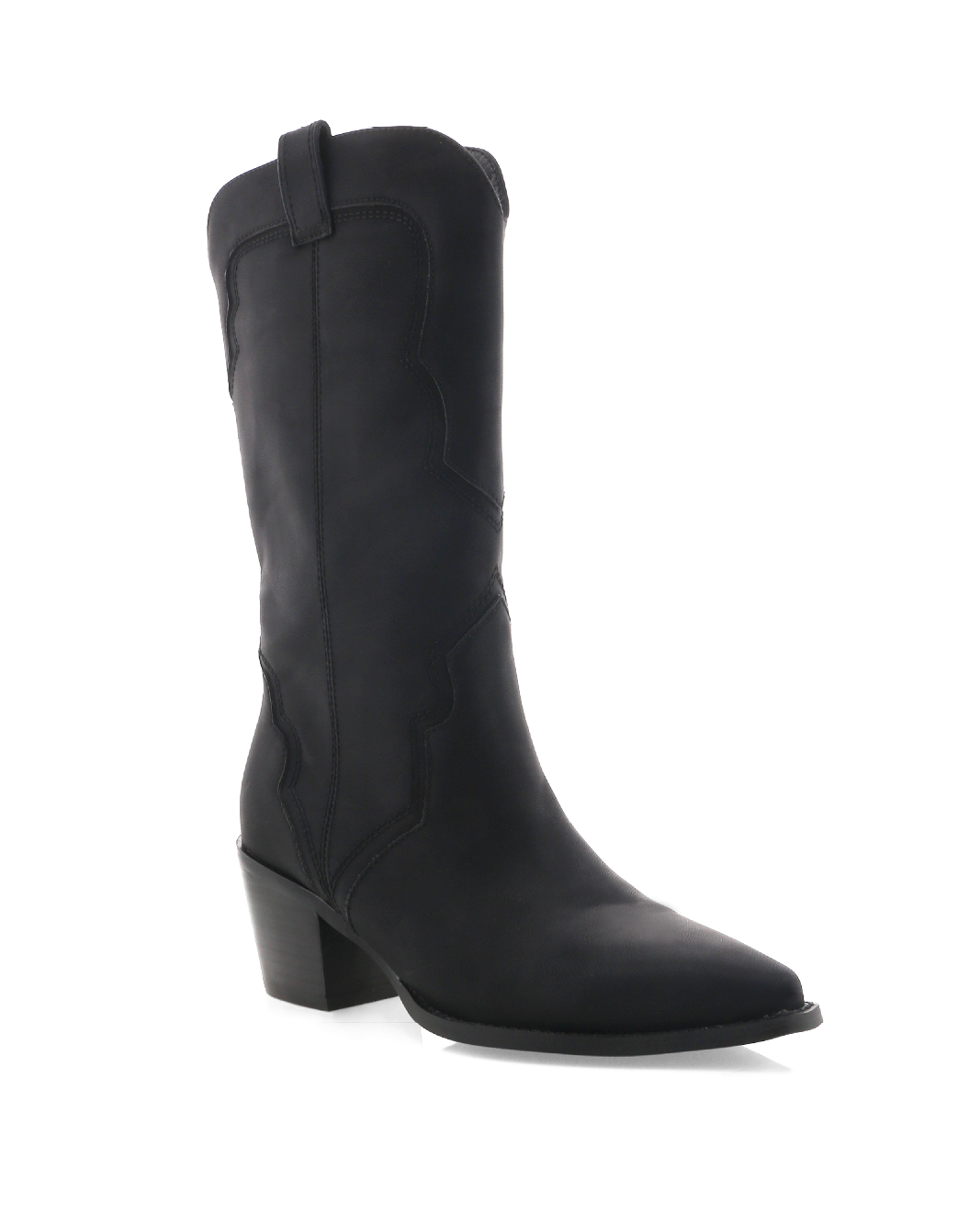 DARIEL - BLACK NUBUCK-BLACK-Boots-Billini-BILLINI USA