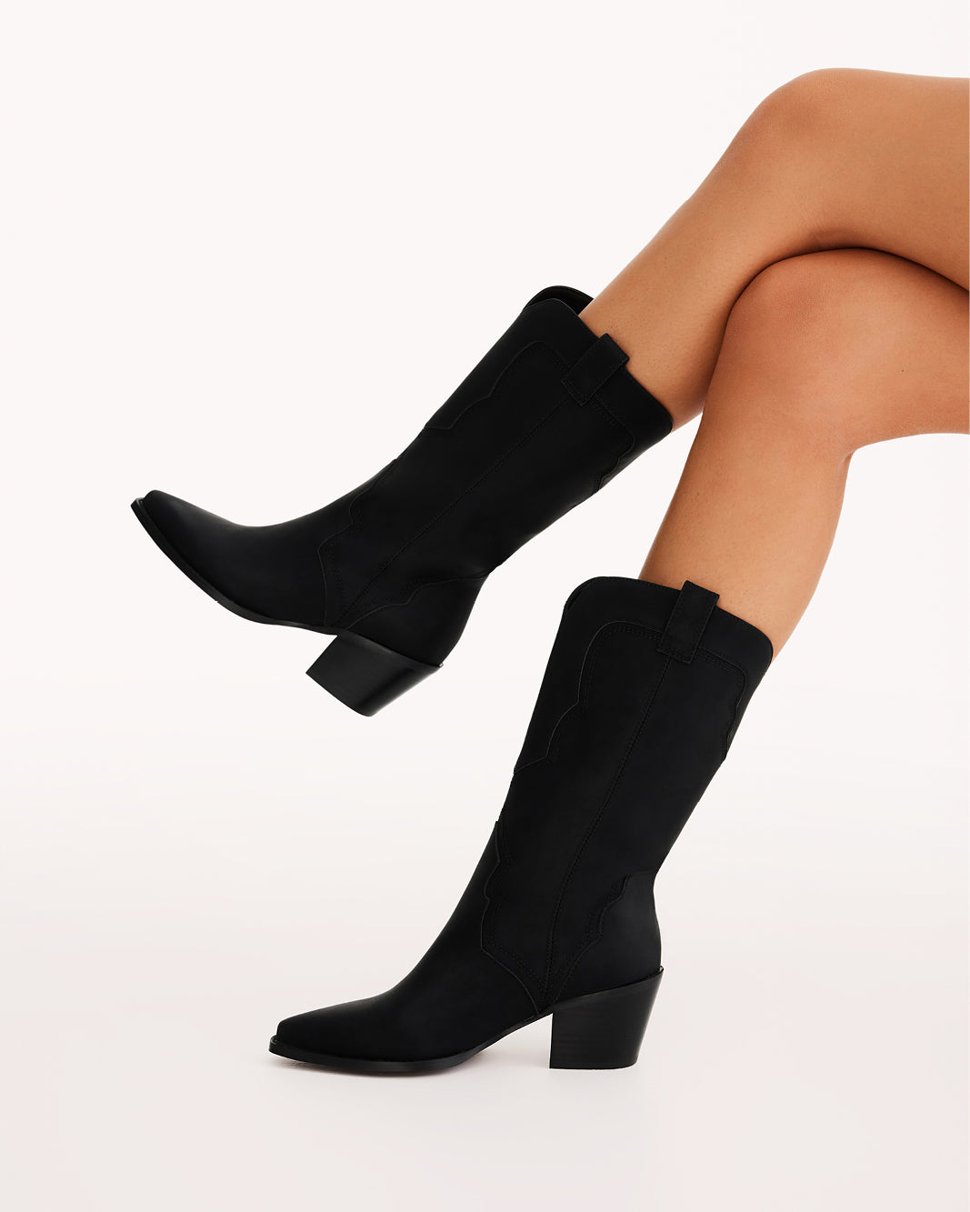 DARIEL - BLACK NUBUCK-BLACK-Boots-Billini-BILLINI USA