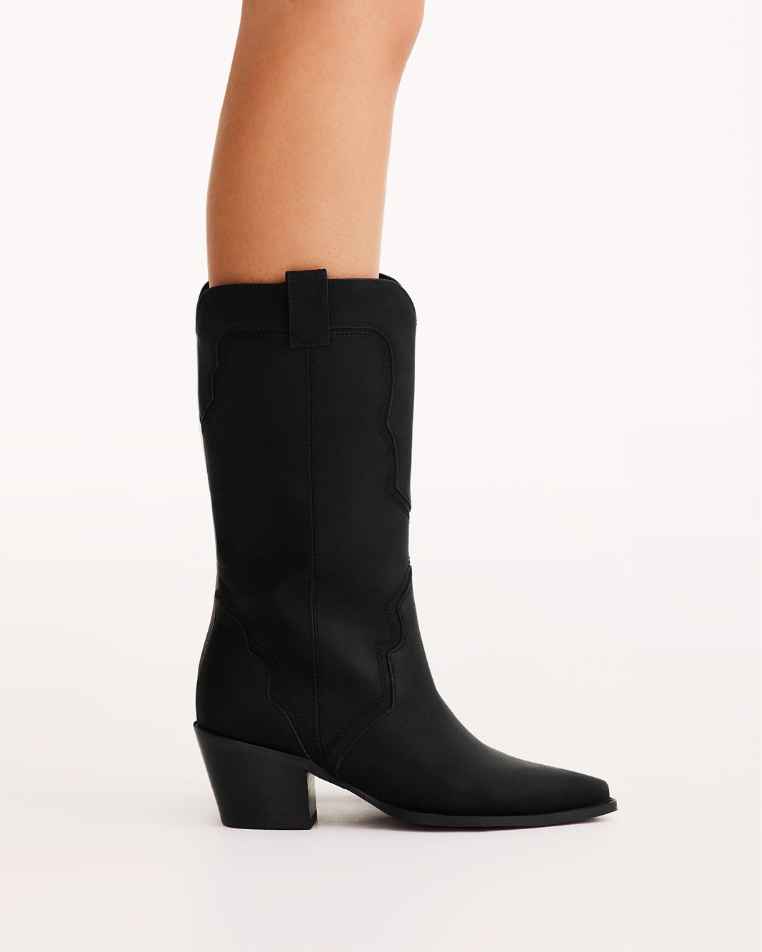 DARIEL - BLACK NUBUCK-BLACK-Boots-Billini-BILLINI USA