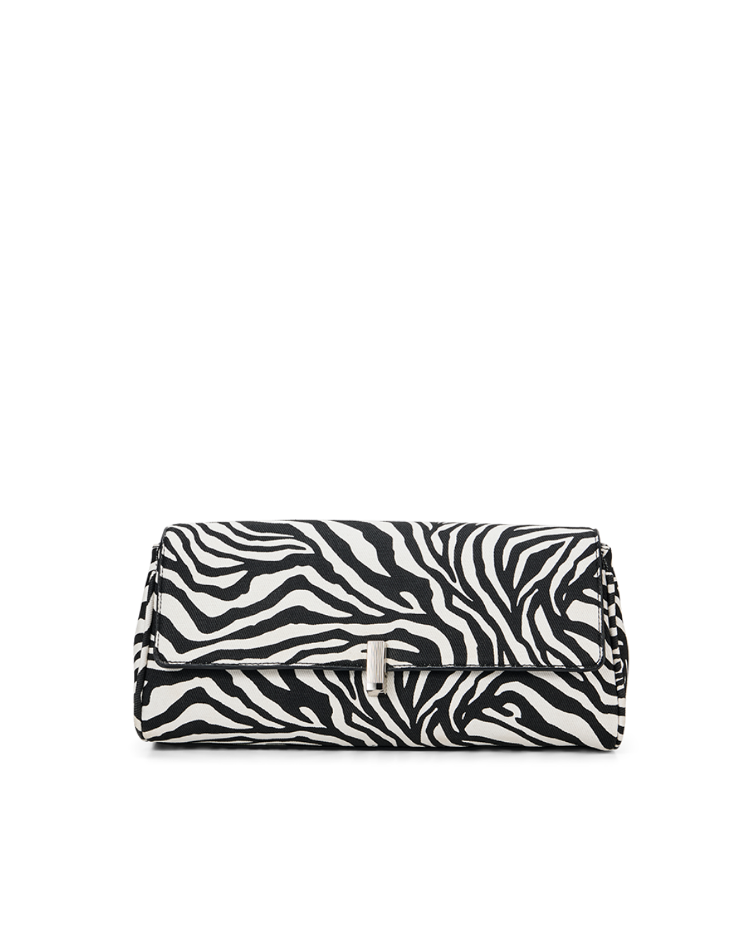 ELAINE CLUTCH BAG - ZEBRA-SILVER-Handbags-Billini-BILLINI USA
