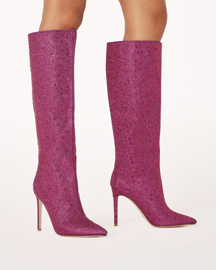 EMMALINE - MAGENTA RHINESTONE-Boots-Billini-BILLINI USA