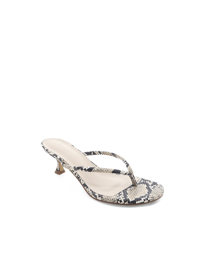 ESTI - ECRU SNAKE-Heels-Billini-BILLINI USA