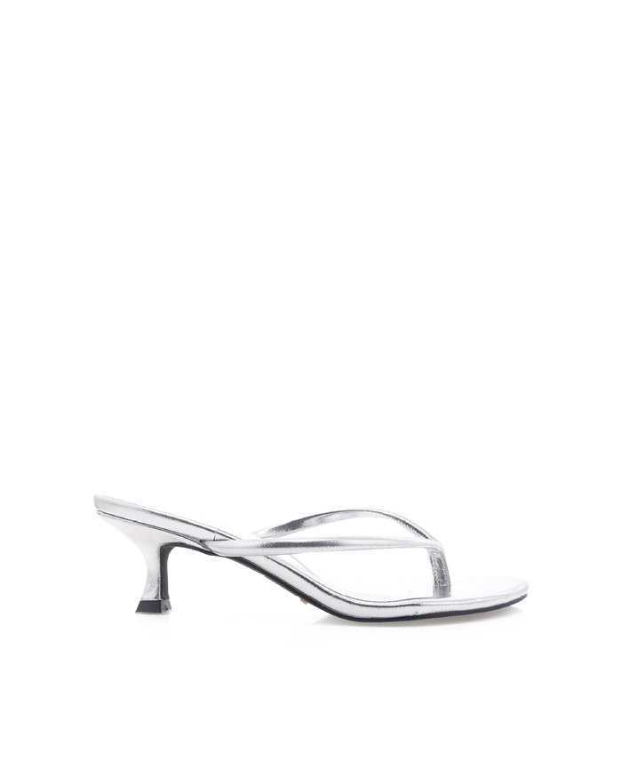 ESTI - SILVER METALLIC-Heels-Billini-BILLINI USA