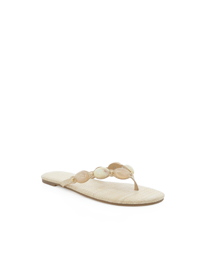 FARASHA - NATURAL RAFFIA-Sandals-Billini-BILLINI USA