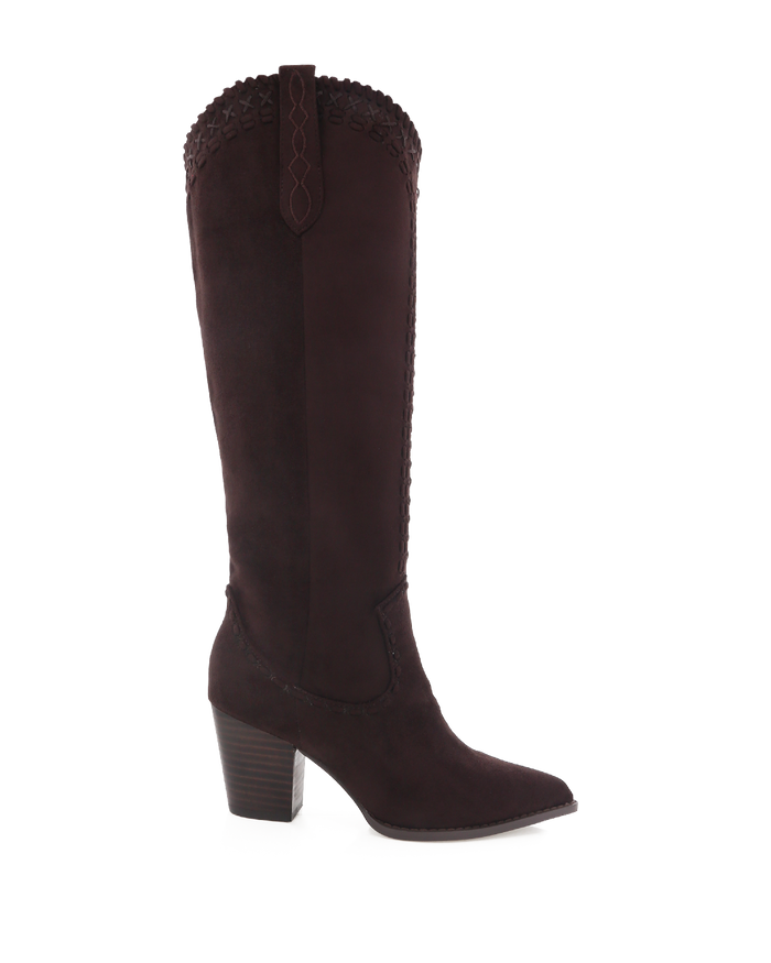 FINLEY - CHOCOLATE SUEDE-Boots-Billini-BILLINI USA