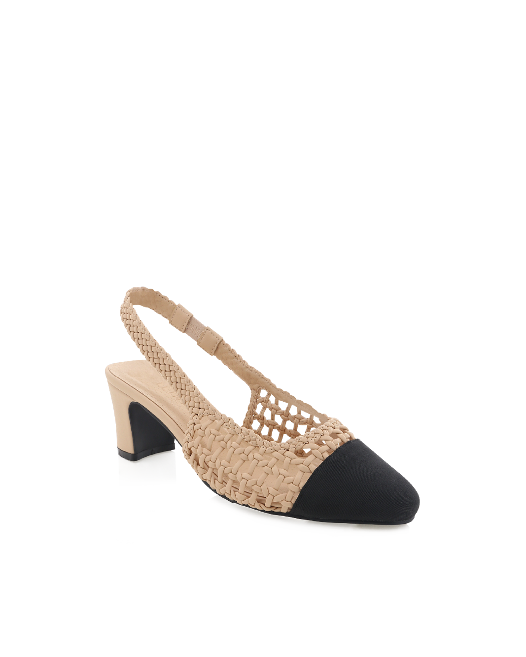 FLORIS - NOUGAT-BLACK GROSGRAIN-PUMPS-Billini-BILLINI USA