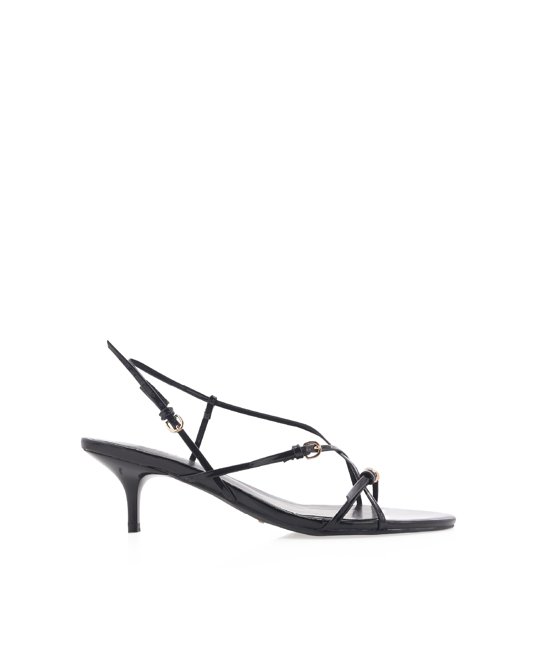 FLOSSIE - BLACK PATENT-Heels-Billini-BILLINI USA