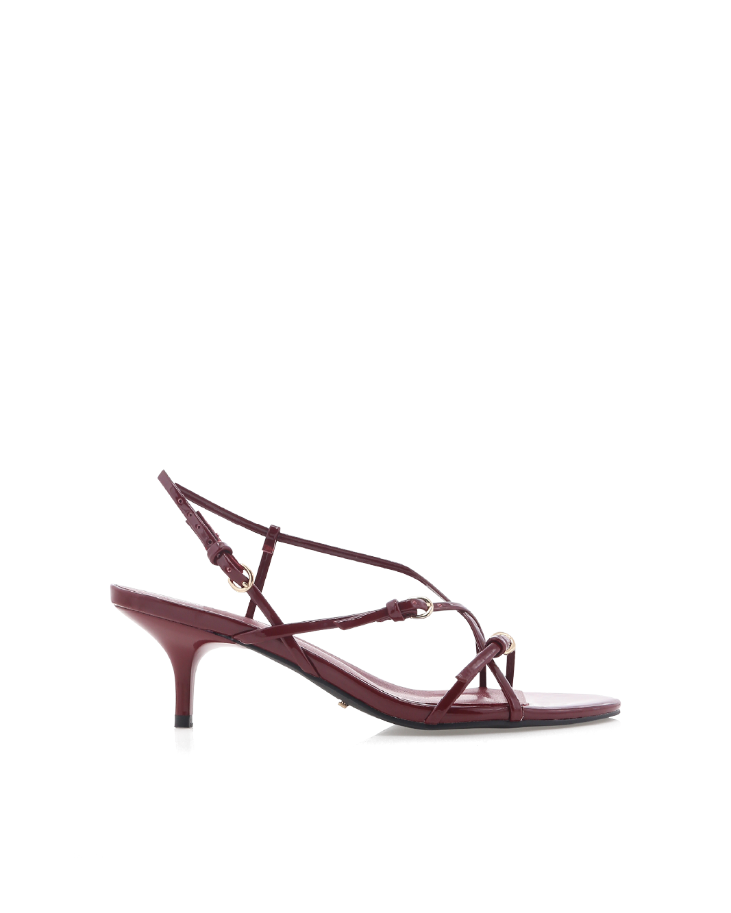 FLOSSIE - CHERRY RED PATENT-Heels-Billini-BILLINI USA