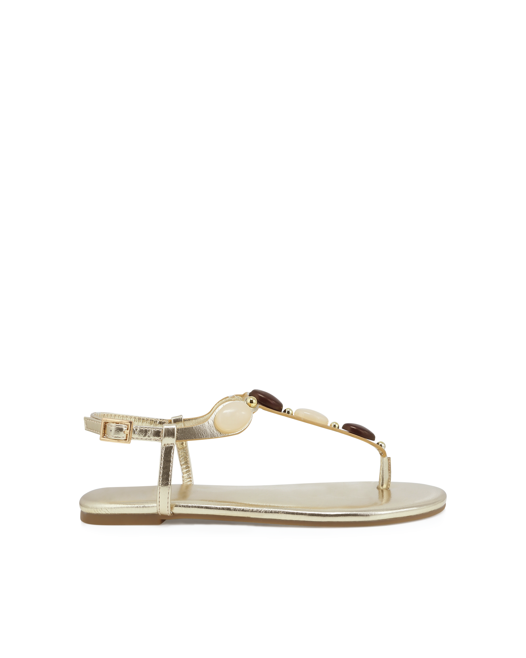 FRANCEEN - GOLD METALLIC-NEUTRAL-Sandals-Billini-BILLINI USA