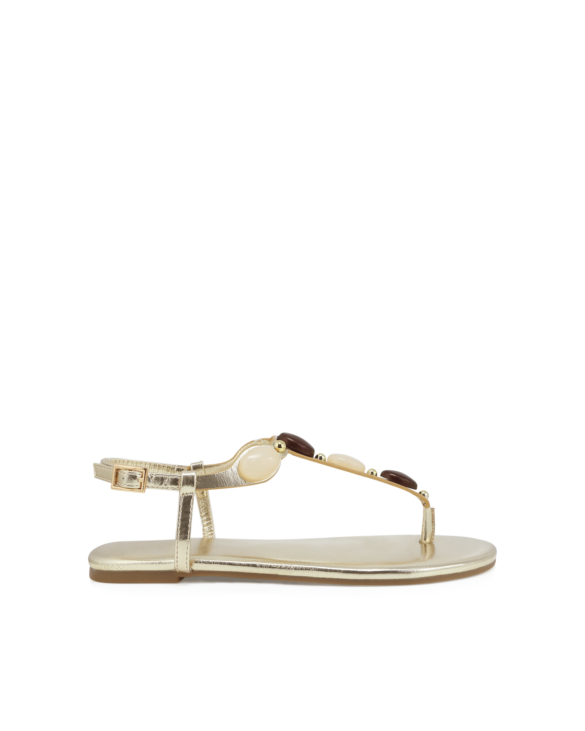 FRANCEEN - GOLD METALLIC-NEUTRAL-Sandals-Billini-BILLINI USA