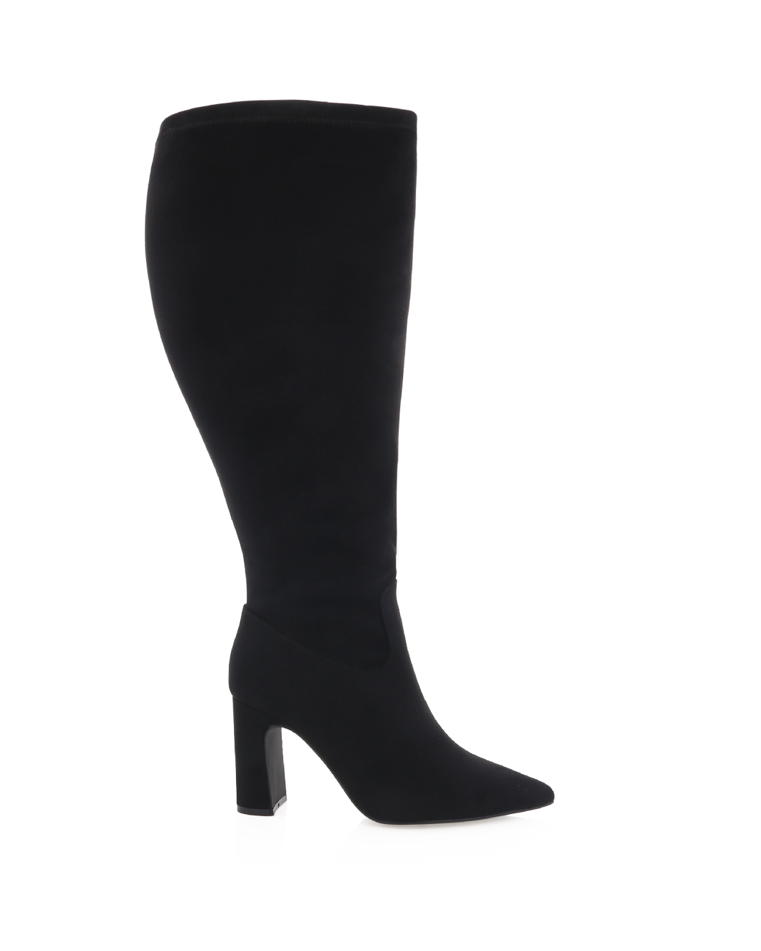 FREDDY EXTENDED CURVE - BLACK SUEDE-Boots-Billini-BILLINI USA