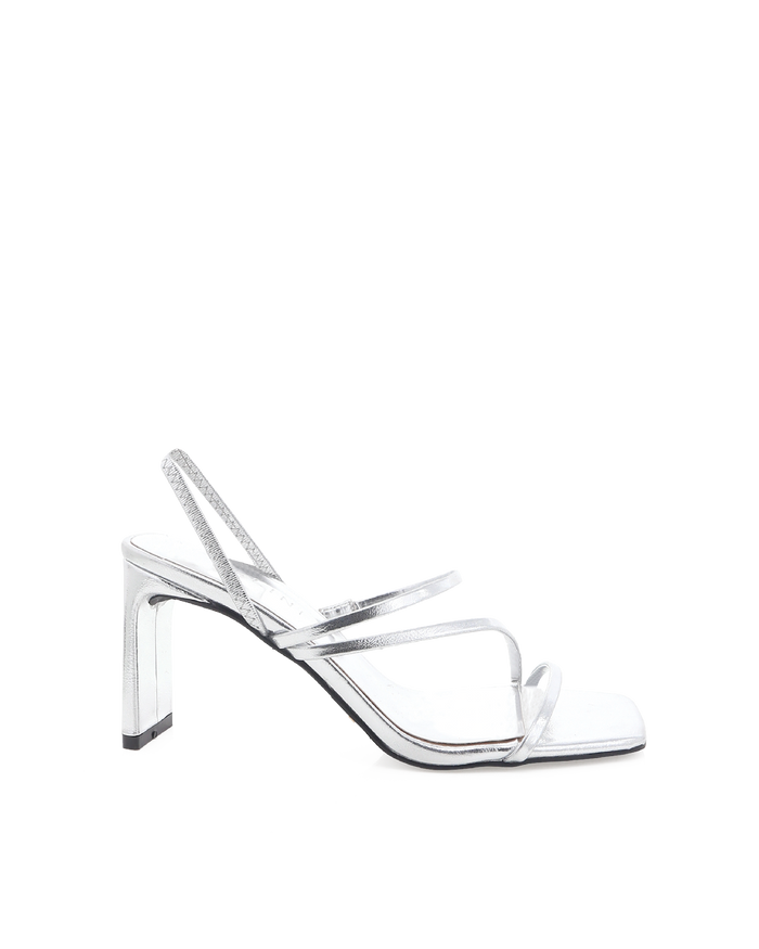 GENNA - SILVER METALLIC-Heels-Billini-BILLINI USA