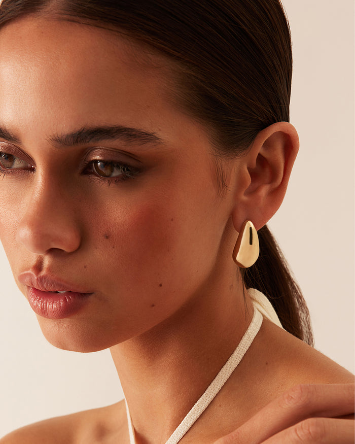 GENNA EARRING - GOLD-JEWELLERY-Billini-BILLINI USA