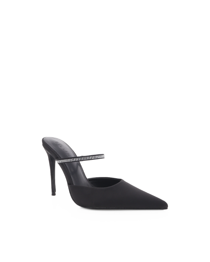 GIANELLA - BLACK SATIN-PUMPS-Billini-BILLINI USA