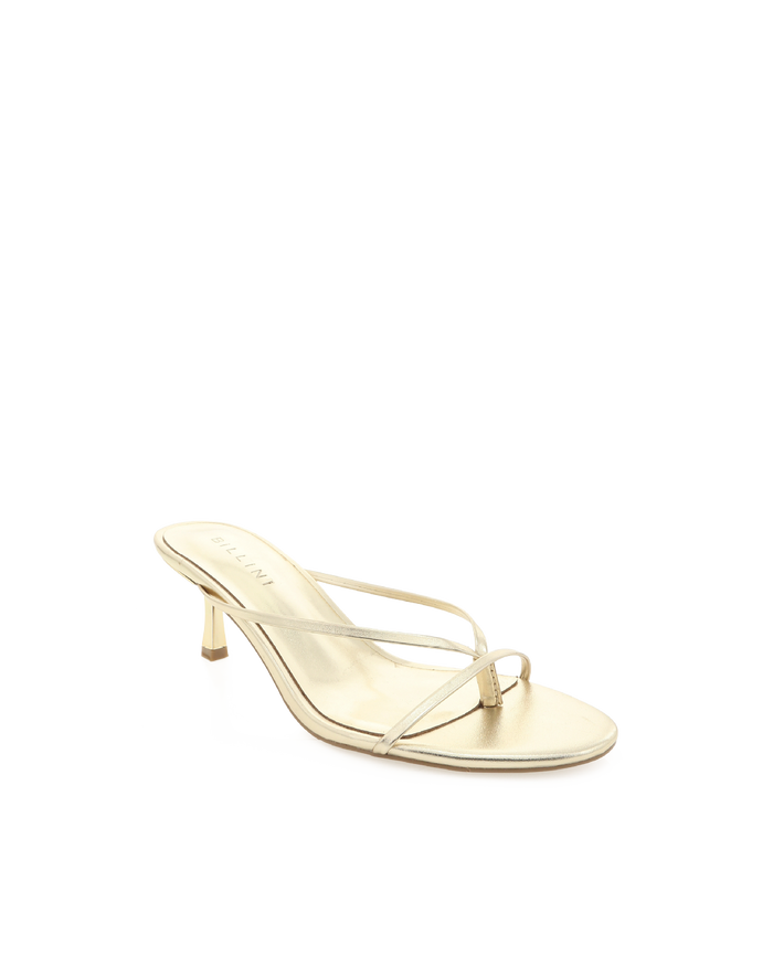 GILLIE - GOLD METALLIC-Heels-Billini-BILLINI USA
