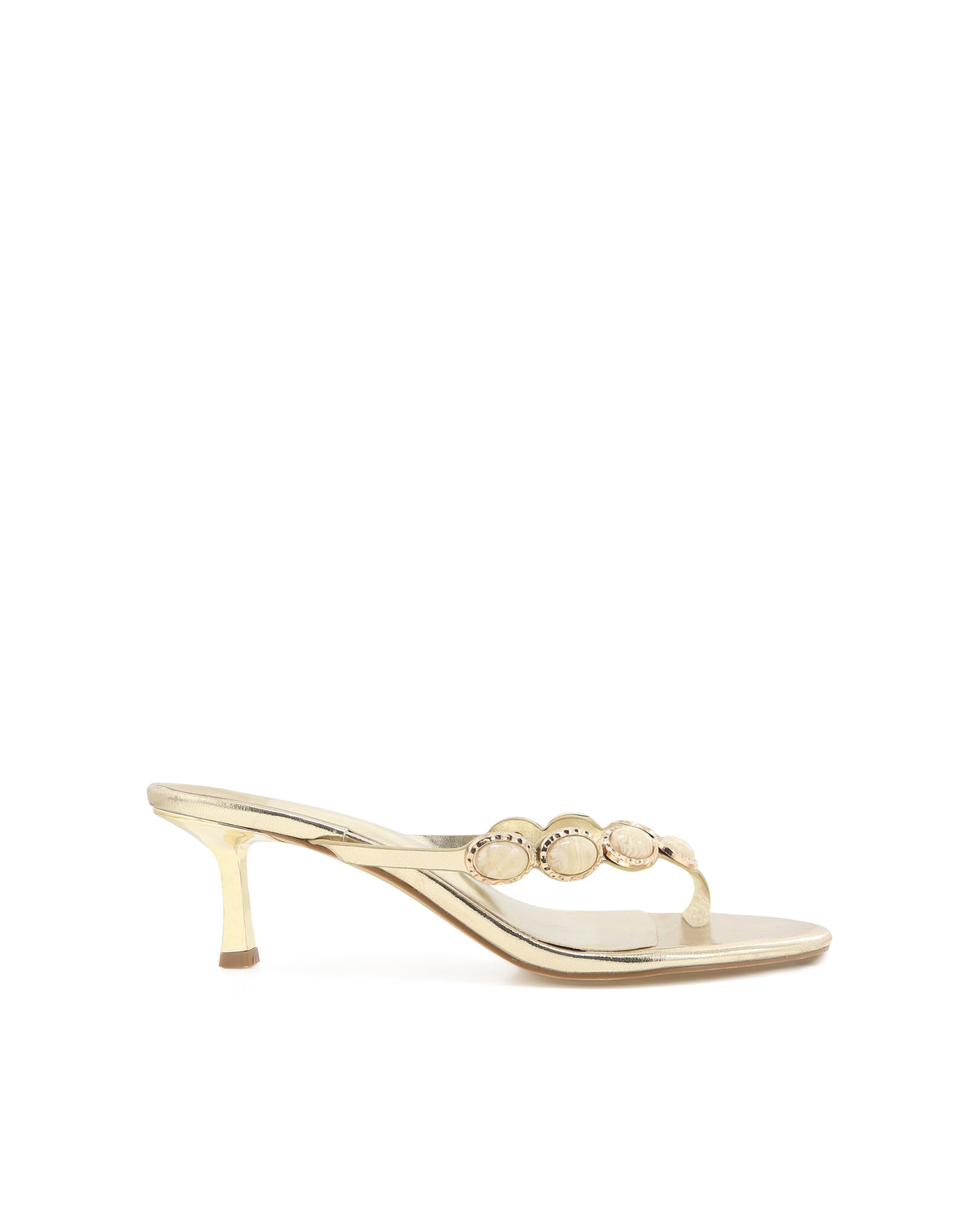 GIZELLE - GOLD METALLIC-BONE-Heels-Billini-BILLINI USA