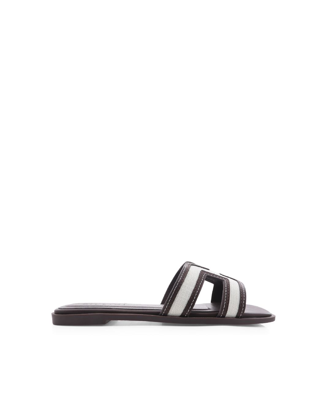 GORDY - NATURAL LINEN-CHOCOLATE-Sandals-Billini-BILLINI USA