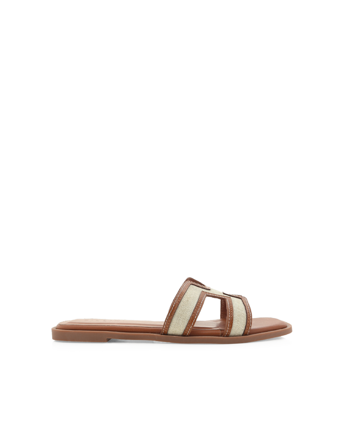 GORDY - NATURAL LINEN-TAN-Sandals-Billini-BILLINI USA