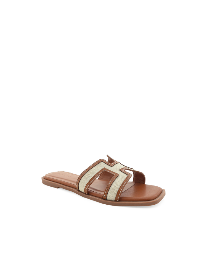 GORDY - NATURAL LINEN-TAN-Sandals-Billini-BILLINI USA