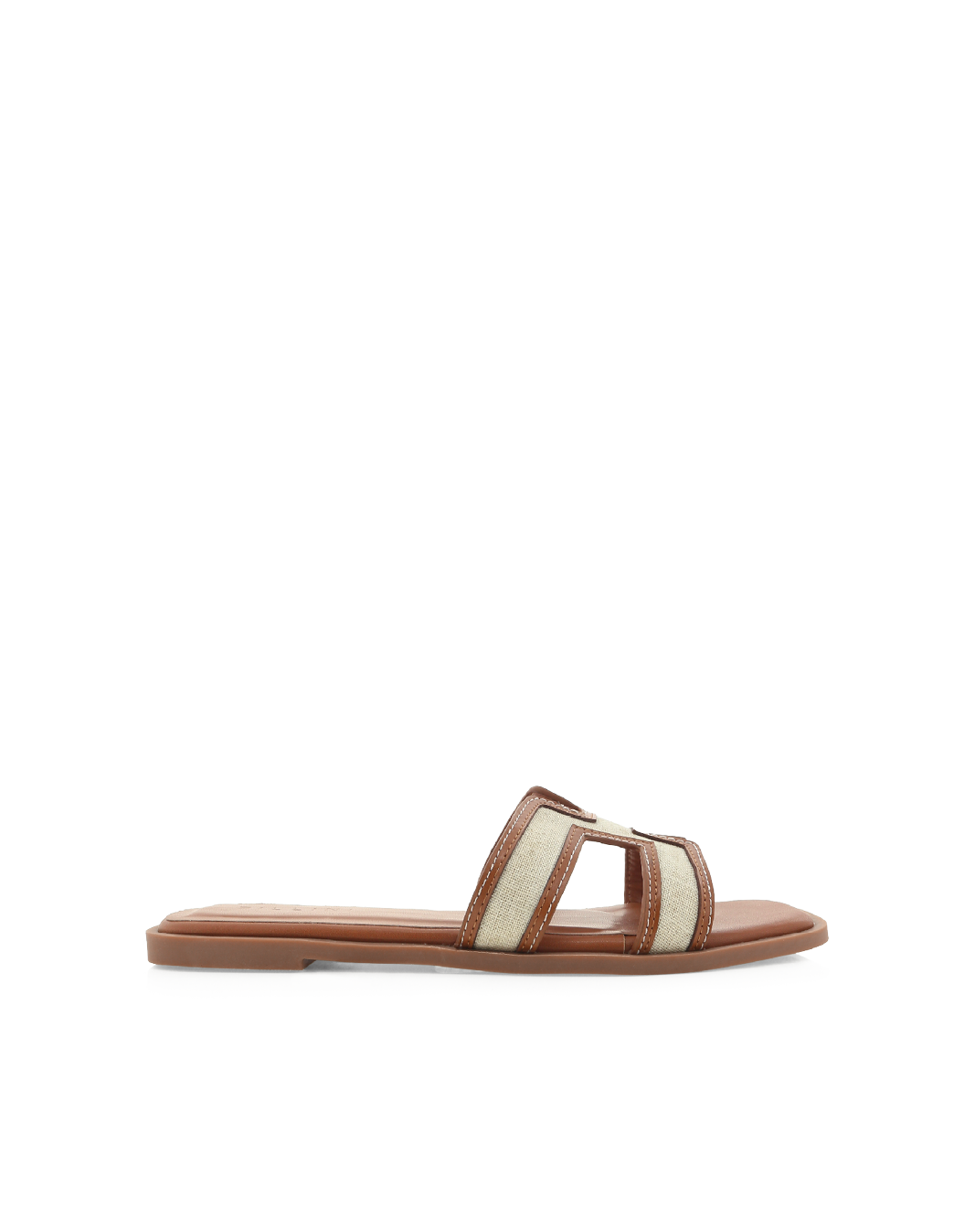 GORDY WIDE FIT - NATURAL LINEN-TAN-Sandals-Billini-BILLINI USA