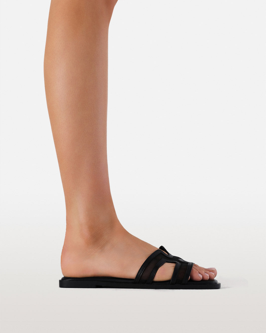 GORDY - BLACK MESH-Sandals-Billini-BILLINI USA