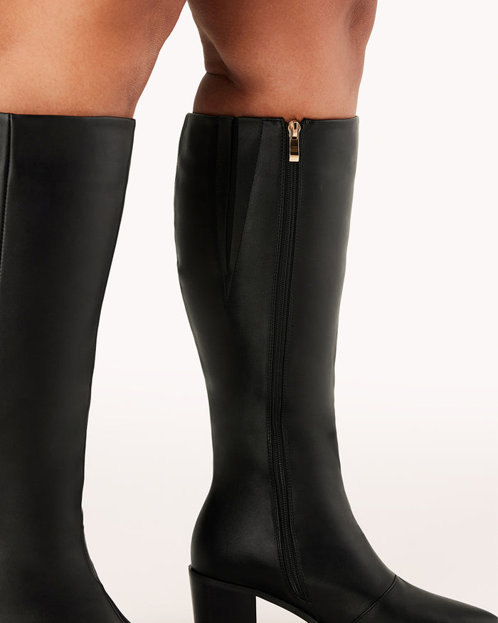 GRANGER EXTENDED CURVE - BLACK-Boots-Billini-BILLINI USA