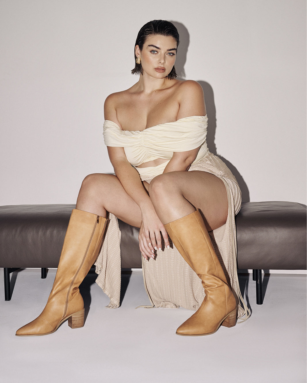 GRANGER CURVE - CAMEL CASUAL-Boots-Billini-BILLINI USA