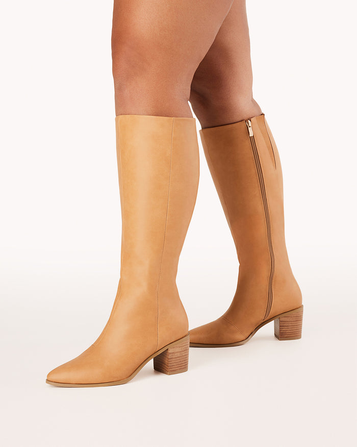 GRANGER CURVE - CAMEL CASUAL-Boots-Billini-BILLINI USA