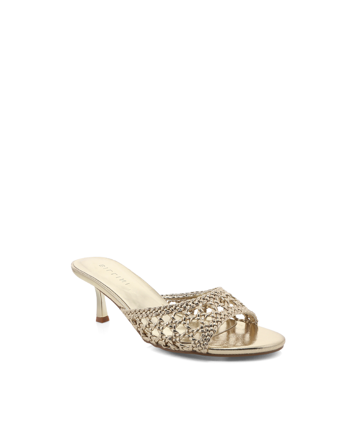 GWYNDA - GOLD METALLIC-Heels-Billini-BILLINI USA