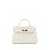 CREAM RAFFIA-BONE