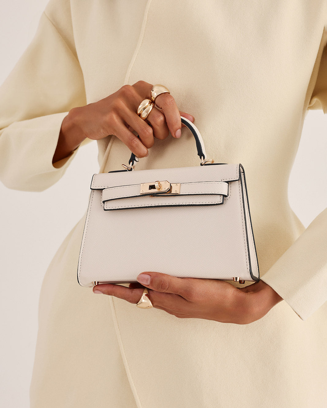 HARIETTE HANDLE BAG - BONE-Handbags-Billini-BILLINI USA
