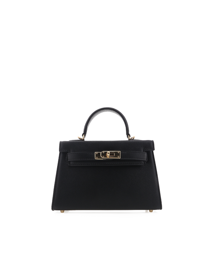 HARIETTE HANDLE BAG - BLACK-Handbags-Billini-O/S-BILLINI USA