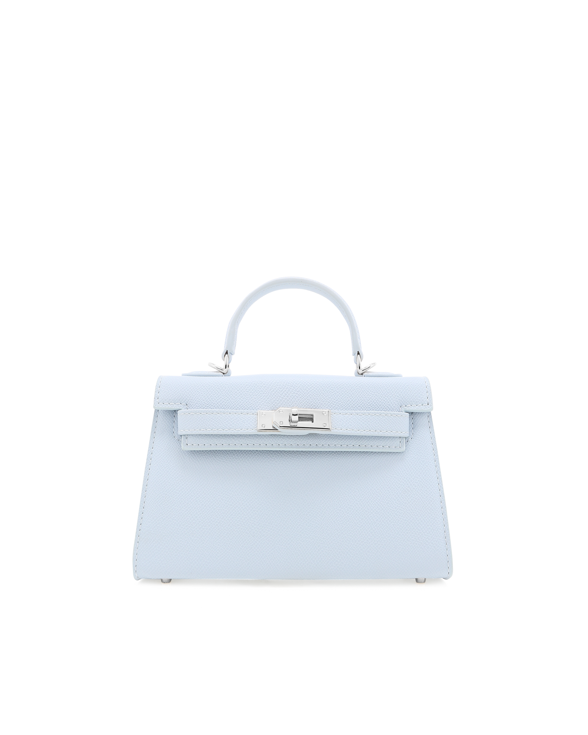 HARIETTE HANDLE BAG - LIGHT BLUE SAFFIANO-Handbags-Billini-BILLINI USA