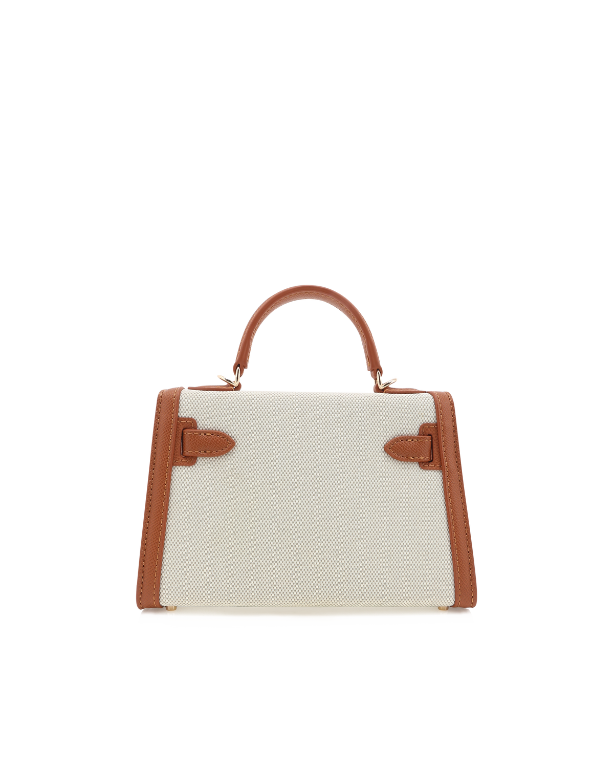 HARIETTE HANDLE BAG - NATURAL LINEN-TAN-Handbags-Billini-BILLINI USA
