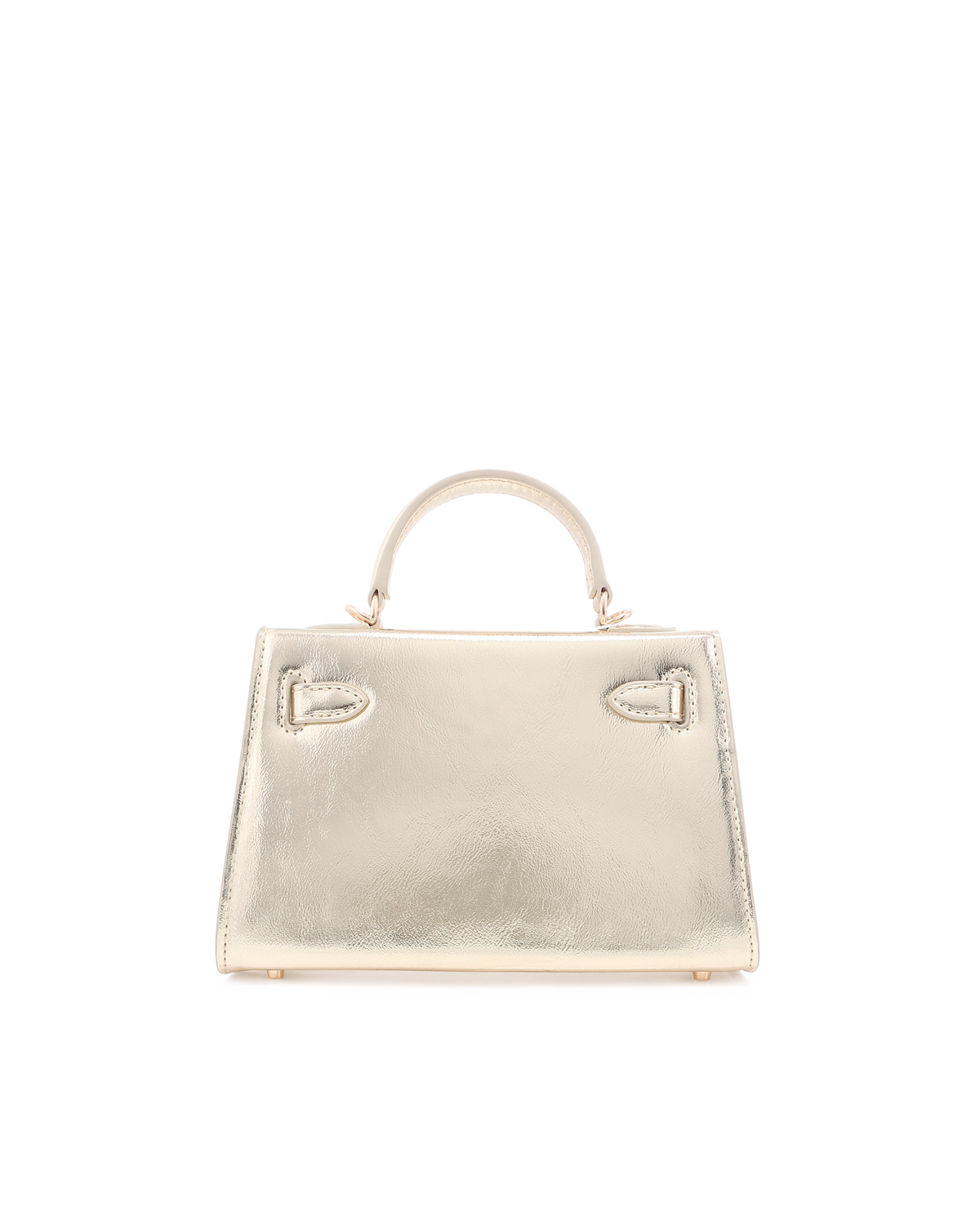 HARIETTE HANDLE BAG - GOLD METALLIC-Handbags-Billini-BILLINI USA
