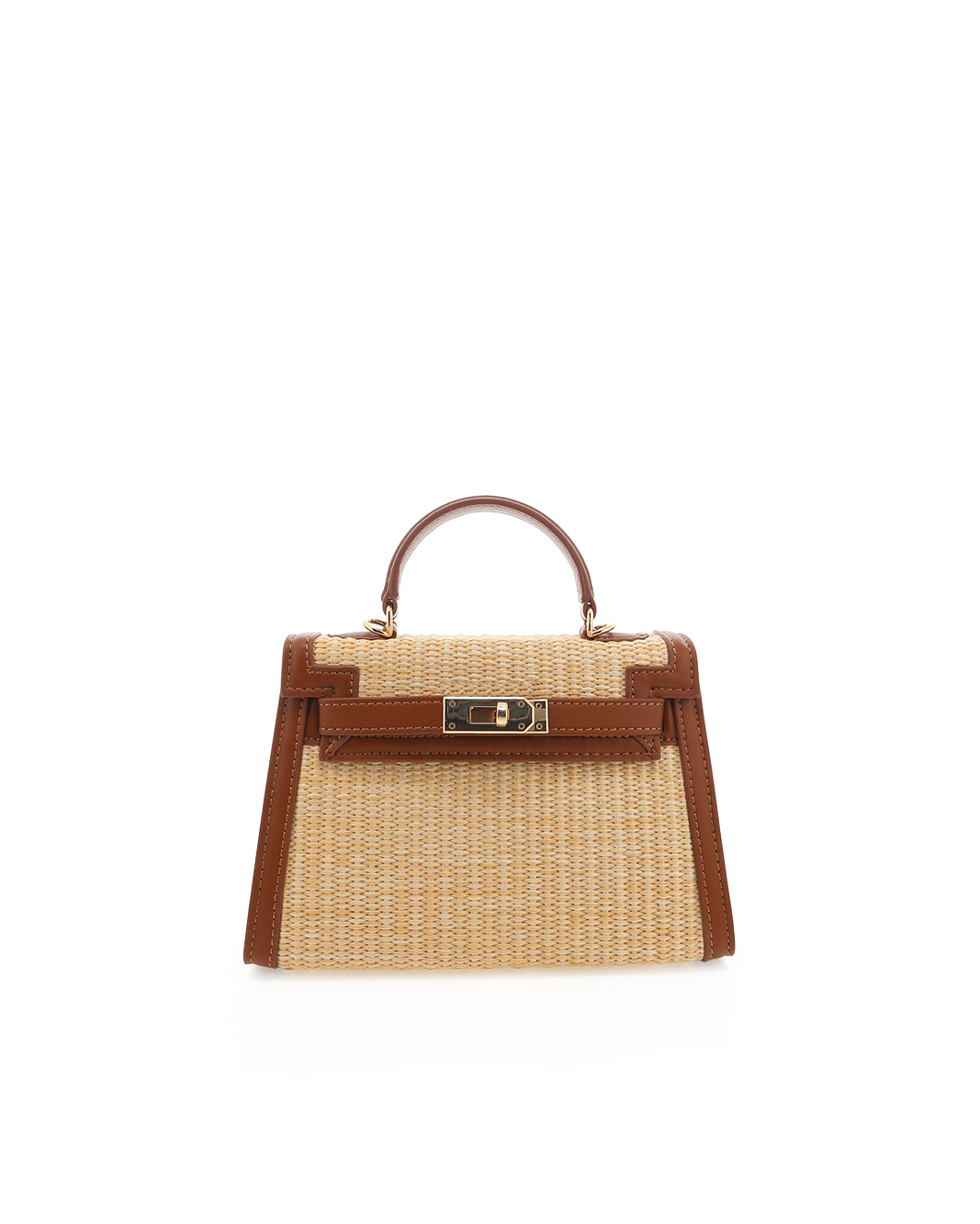 HARIETTE RAFFIA HANDLE BAG - NATURAL RAFFIA-TAN-Handbags-Billini-BILLINI USA