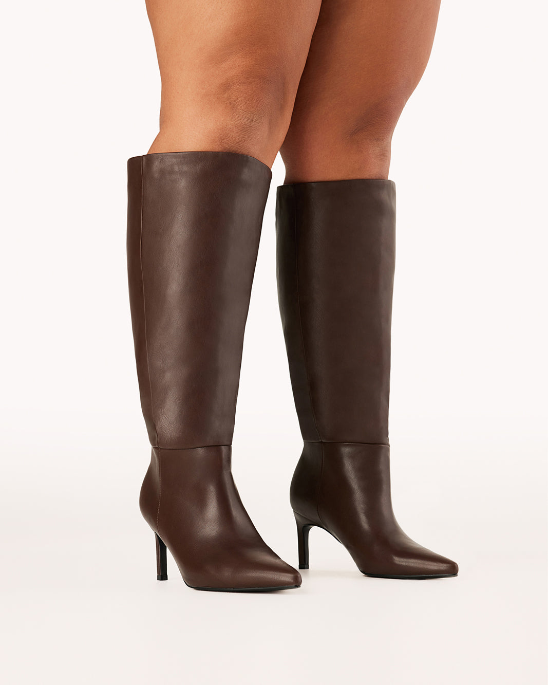 HARLEN EXTENDED CURVE - BRUNETTE-Boots-Billini-BILLINI USA