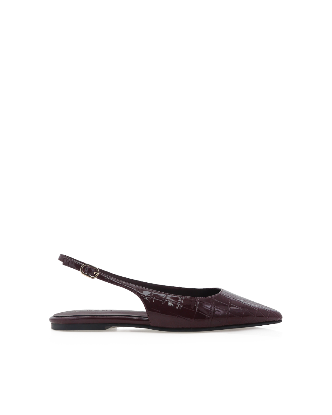 HENNA - DARK CACAO PATENT CROC-Flats-Billini-BILLINI USA