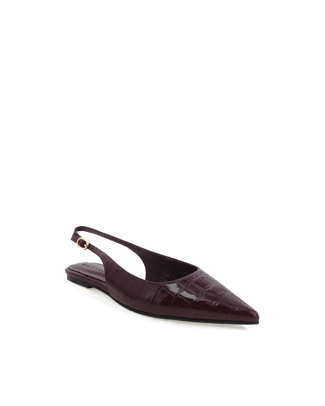 HENNA - DARK CACAO PATENT CROC-Flats-Billini-BILLINI USA