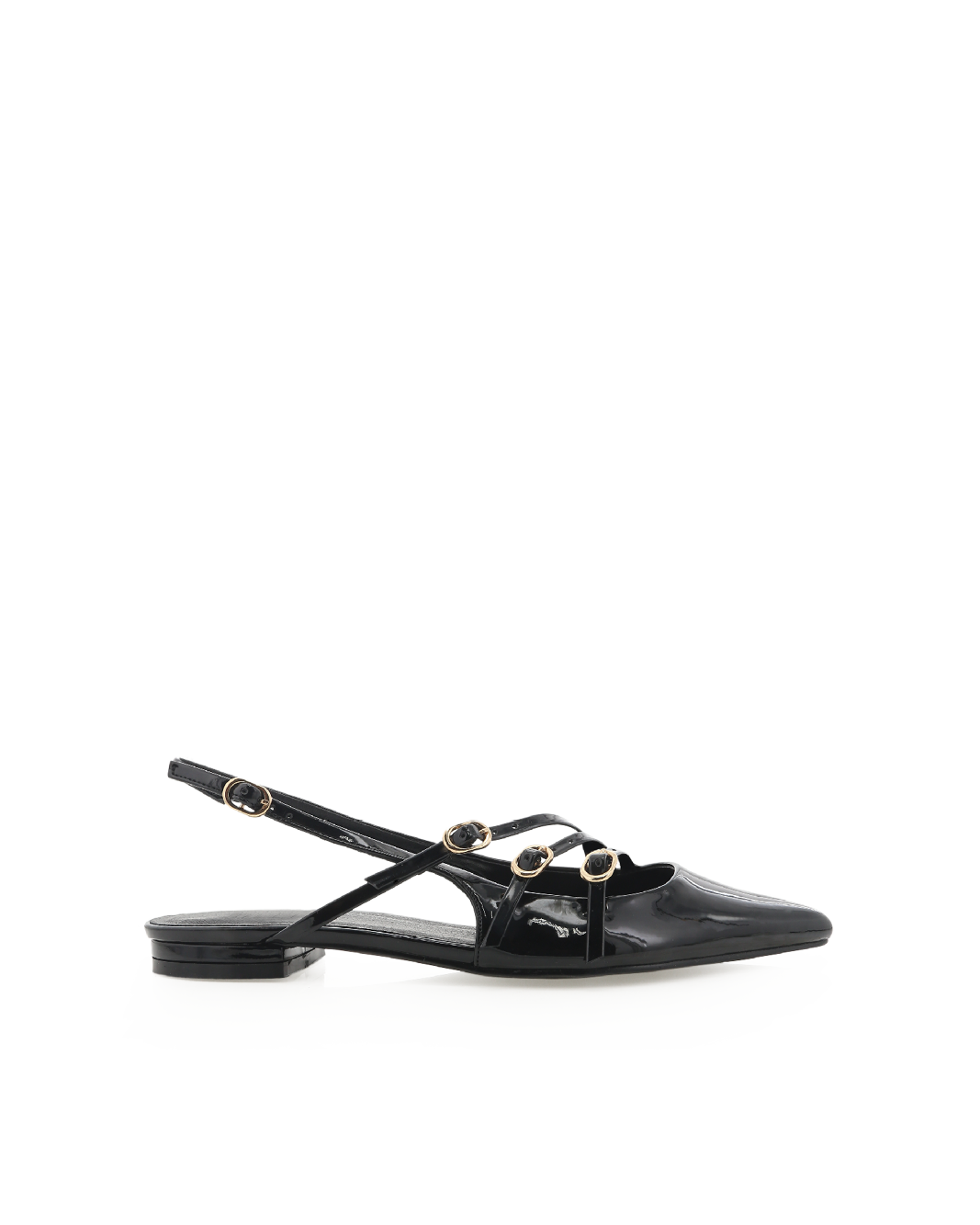 HETTIE - BLACK PATENT-Flats-Billini-BILLINI USA