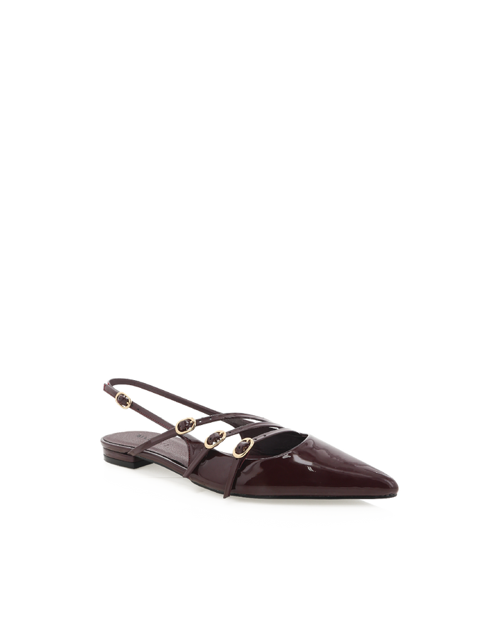 HETTIE - WINE PATENT-Flats-Billini-BILLINI USA