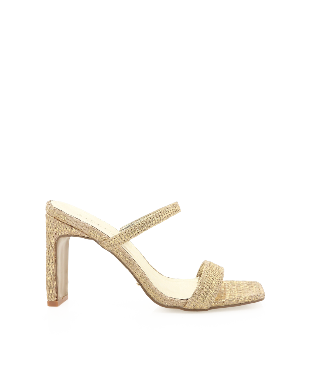 HOLLYN - GOLD RAFFIA-Heels-Billini-BILLINI USA