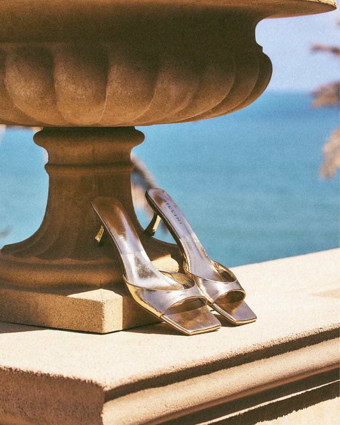 ILARIA - GOLD METALLIC-Heels-Billini-BILLINI USA