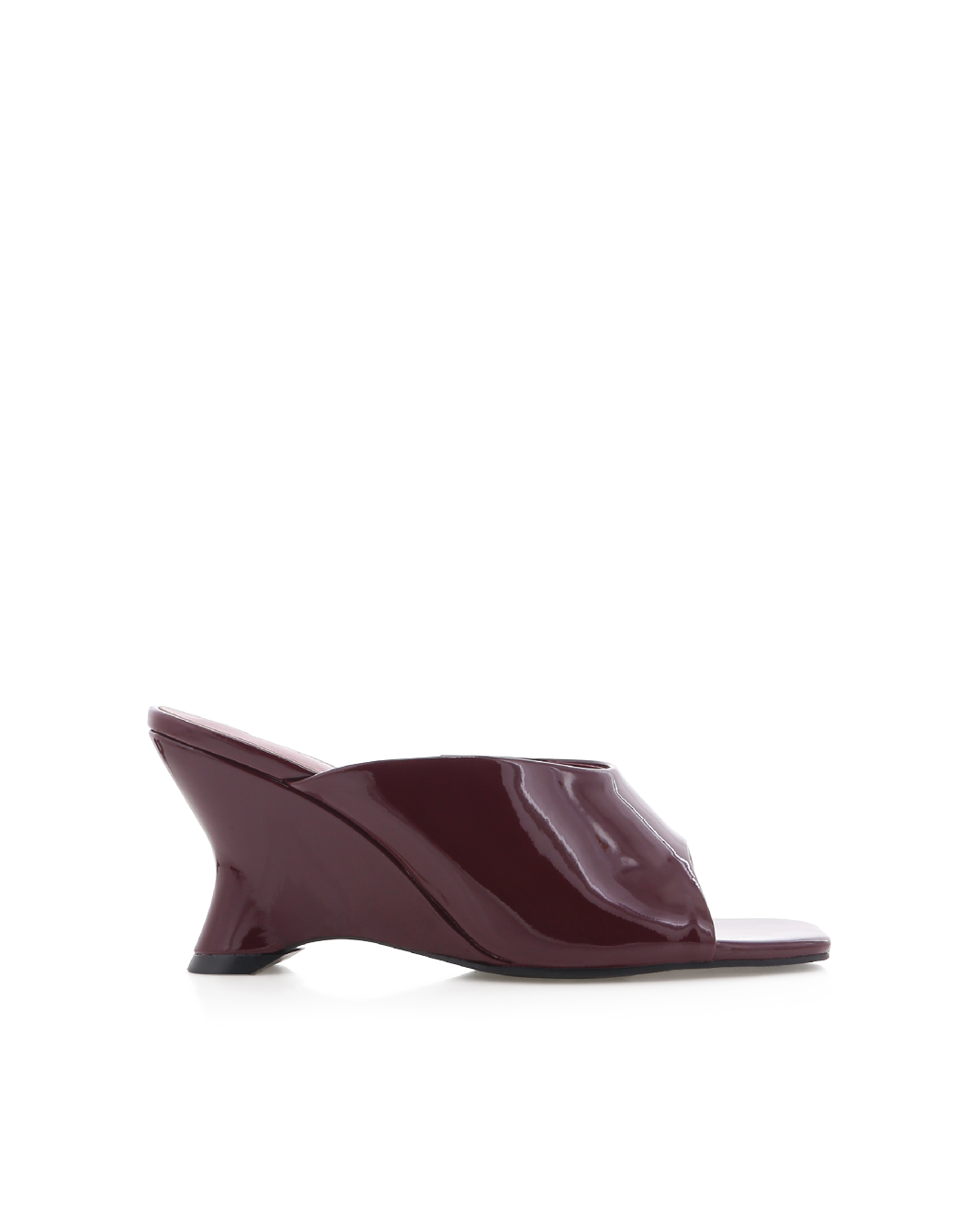 ISELLE - DARK CHERRY PATENT-Wedges-Billini-BILLINI USA