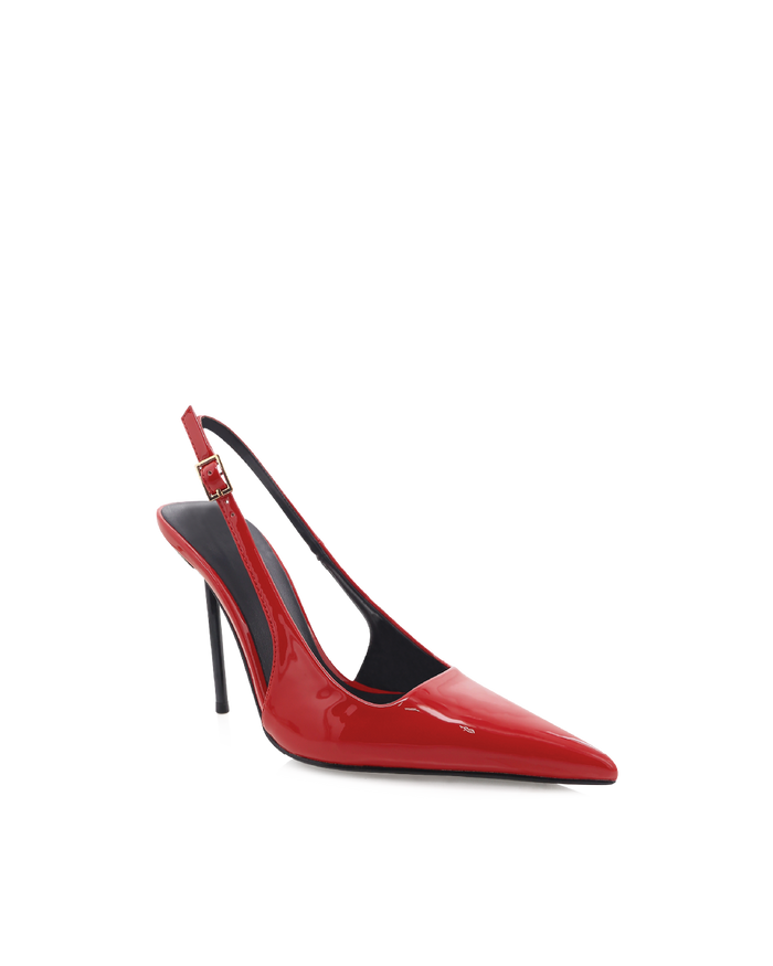 ISIDORE - ROUGE PATENT-PUMPS-Billini-BILLINI USA