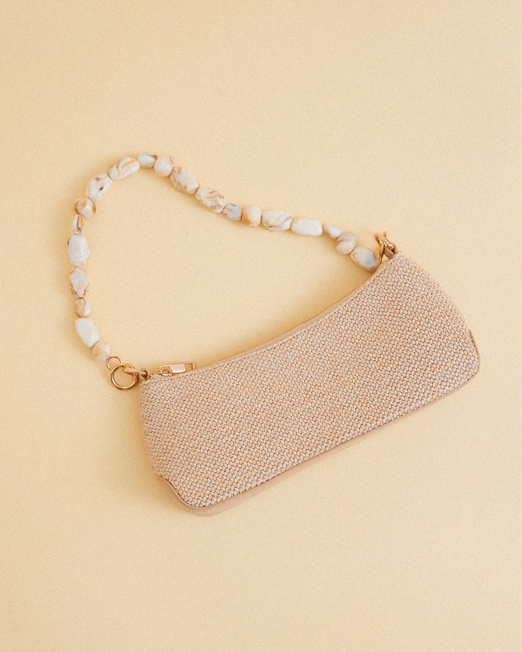 JAMIE SHOULDER BAG - NATURAL RAFFIA-BONE-Handbags-Billini-BILLINI USA