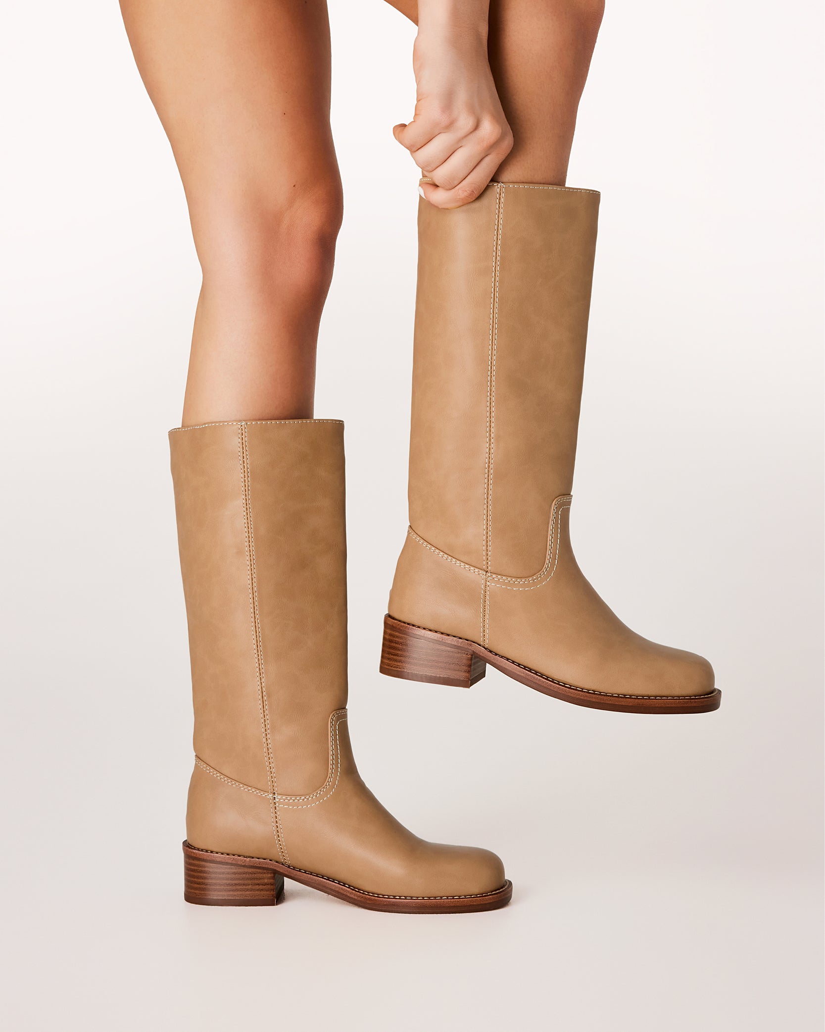 JAMISON - CARAMEL BURNISHED-Boots-Billini-BILLINI USA